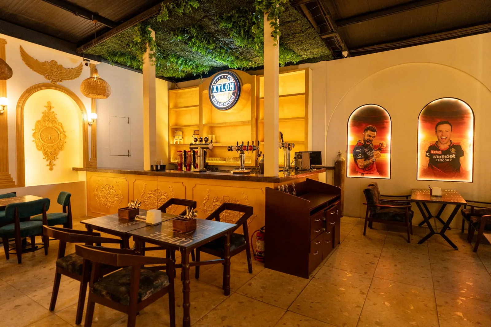 The XYLON bar counter and taps